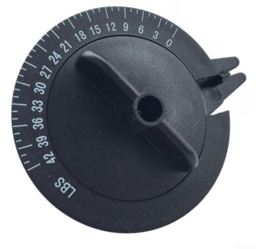 Yuanpgky Probador de tensión de cuerda de bádminton para medición de presión de raqueta, calibrador manual de tensión con construcción de metal y plástico, compacto, 8,3 x 8 x 5,5 cm