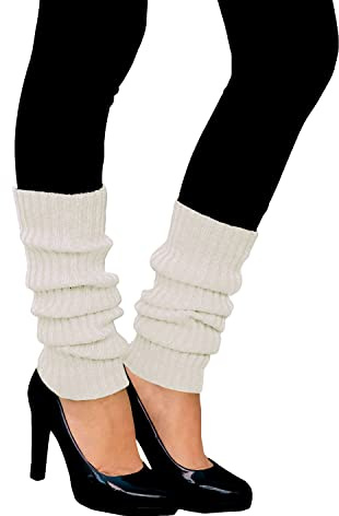 Oblique Unique® Sexy Damen Bein Stulpen Strümpfe für 80er Jahre 80s Motto Party Fasching Karneval Tanzen Aerobic Kostüm Accessoires
