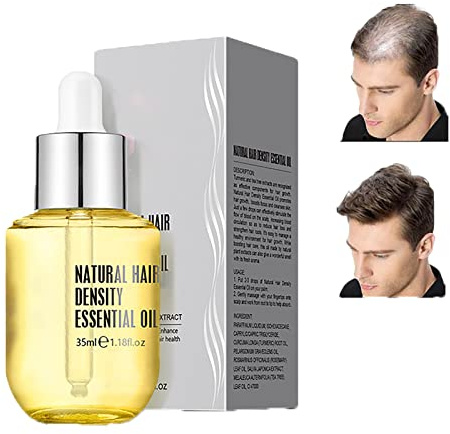 1/2/3PCS Ginger Hair Serum, Natural Hair Density Essential Oil, Biotin Thickening Herbal Serum, Hair Regrowth Oil, Stop Thinning & Hair Loss For Men & Women (1PCS)