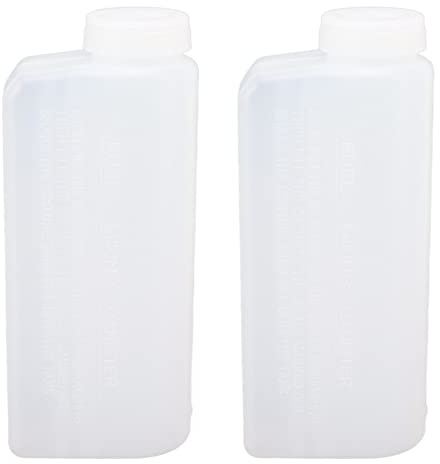 Aramox Heizöl-Mischflasche, 600ML 2-Takt-Öl-Benzin-Kraftstoff-Mischflasche, Professioneller Öl-Mischflaschenbehälter für Kettensägen-Bügelmaschine