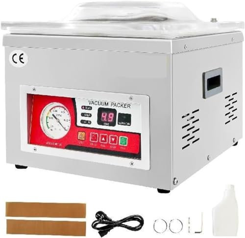 CHRISK Food Vacuum Packing Machine Commercial Chamber Vacuum Sealer Kitchen Meat Bag Packaging Food Saver Sealing Machine