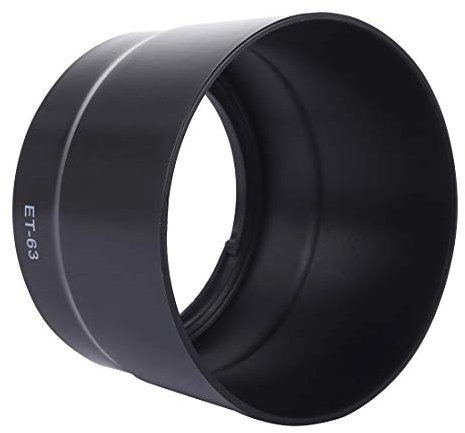 Generico PARALUCE ET-63 COMPATIBILE CON Canon EF-S 55-250mm f/4-5.6 IS STM - Borsa per il trasporto - Nero - PVC - Flash Modifier - Baionetta