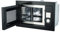 Smad 2in 1 Einbaumikrowelle 60cm breit, 900W, 25L, Einbaumikrowelle mit Grill, 8 Automatikprogramme, Kombi, Auftaufunktion, Elektronikuhr, Glasdrehteller 31,5cm, Kindersicherung, Schwarz