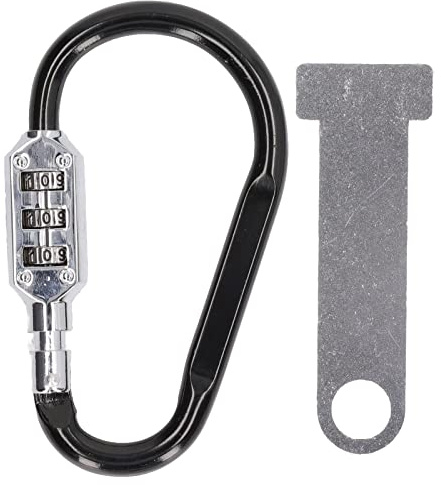Cerradura de seguridad para casco, antirrobo, aleación de aluminio, bloqueo universal para casco de motocicleta, repuesto para moto de cross