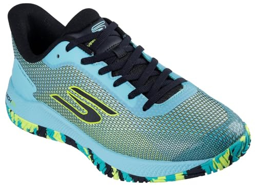 Skechers Viper Court Rally Performance Pickleball Athletic Shoes - Low Top Mesh Leather Training Trainers Zapato de Tribunal interiorHombre