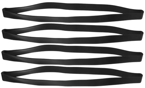 VICASKY 4 pièces Lot de Bandes Élastiques Silicone pour Serviettes de Plage et Attaches Poubelle et Réutilisable Sangle Extensible pour Chaise Longue Accessoires Plage Polyvalents