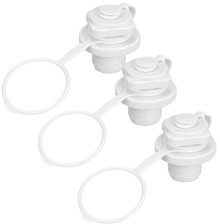 SUPVOX Bouchon de Remplacement pour Matelas pneumatique : Valve de Bateau Gonflable, Bouchons d'air en Spirale Anti-Fuite, Valve de gonflage unidirectionnelle pour Kayaks, Bateaux en PVC, radeaux,