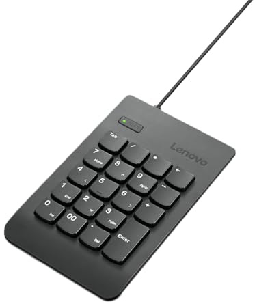 Lenovo Numeric Keypad Gen II – Teclado – USB – Negro – para ThinkPad E490, E590, L390, L390 Yoga P72