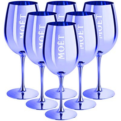 Moët & ‿Chandon Verre Imperial Verre à Champagne Édition limitée Bleu