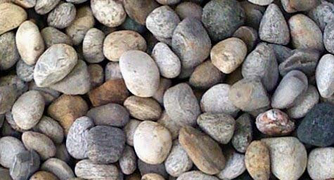 WUEFFE Ciottoli di Torrente - Sacchi da 25 kg - Sassi Fiume Pietre Giardino (15/30 mm., 4 Sacchi da kg.25)