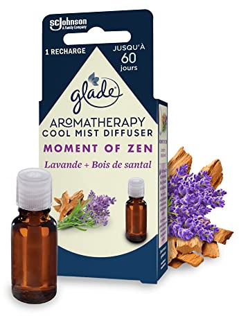 Duftspender für ätherische Öle Moment of Zen, Lavendel & Sandelholz, Glade Aromatherapie, 17,5 ml