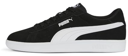PUMA Mens Smash 3.0 Sneaker, Puma Black Puma White, 7 UK