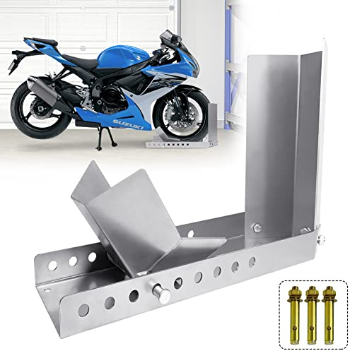YARDIN Motorcykel gungbräda lasthjälpskena motorcykel framhjulsklämma hjulvippa motorcykel motorcykelstativ (1 styck)