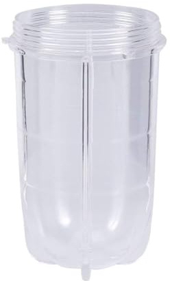 Magic Blenders Cup, Vaso Transparente de Plástico Alto o Corto, Licuadora, Exprimidor, Piezas de Repuesto, Accesorios para Beber, Cocina (Copa Alta)