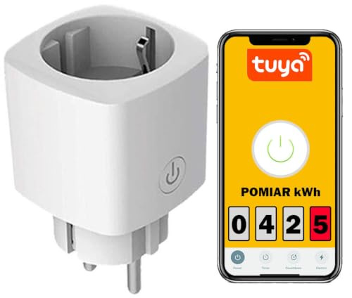 Sone Smart One WLAN Steckdose Tuya 16A Strommessung Schuko Weiß | 3680w, 2.4ghz, timer, app steuerung, alexa google, ohne hub