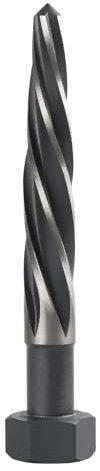 Rocaris 13/16 M2 HSS Bridge & Construction Reamers, Taper Chucking Reamer Drill Bit for Steel, Alloy, Aluminum, Wood, Plastic