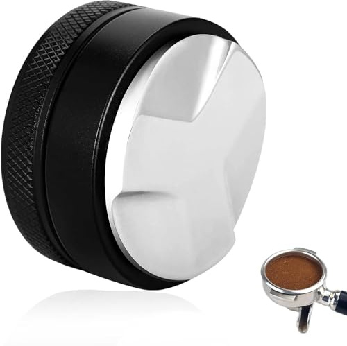 Yitobici Distributor, Werkzeug zum Nivellieren von Gemahlenem Kaffee, 304 Edelstahl Leveler, Geeignet für Küchen, Cafés, Büros usw. (51 mm)
