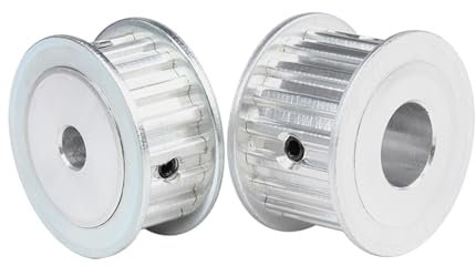 SSIMOO Riemenscheibe T5-18T, Bohrungsgröße 5/6/6,35/7/8/10/12/14/15/16/17 mm, Zahnriemenscheibe, Zahnabstand 5 mm, for T5-Breite 10/15 mm Zahnriemen Kindly (Size : 6.35 mm, Color : 1pc-11 mm)