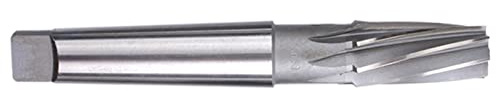 Morse Taper Chucking Reamers, 1:10 Taper HSS Spiral Reamer High Speed Steel Cutters KIRANDY(32mm)