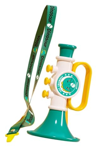 MagiDeal Sifflet Musical pour Enfants, Trompette à Souffler, Jouet de Classe pour Développement Sensoriel, Vert
