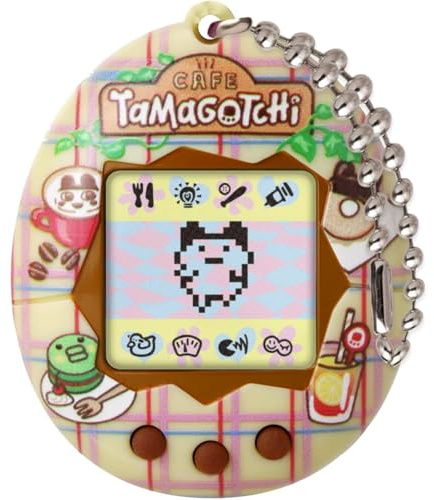 TAMAGOTCHI Bandai Original Tama Café Digital Pet | Nurture And Raise The Original Electronic Pet Japanese Kids Toys For Girls And Boys Make Great 90s Retro Gifts