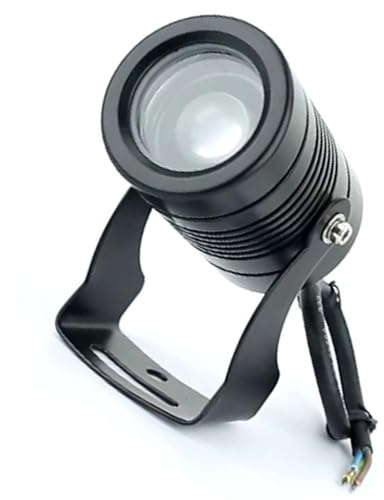 Faretti per Esterni - Luci per fontane a LED, faretto a LED a Fascio Stretto da 3-10 W, proiettore da Parete per Esterni, faretto a Fascio Stretto, faretti con Illuminazione remota per Illuminazione