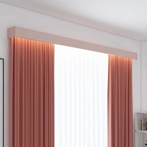 Window Roller Blind with Metal Tracks and Decorative Box, Wall or Ceiling Mount for Elegant Home Décor in Any Room