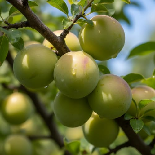 Obstbaum Reneklode Oulllins | selbstfruchtender Obstbaum Reineclaude (150-180 cm Halbstamm)