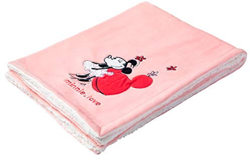 babyCalin - Manta de bebé bimaterial Disney 75 x 100 cm