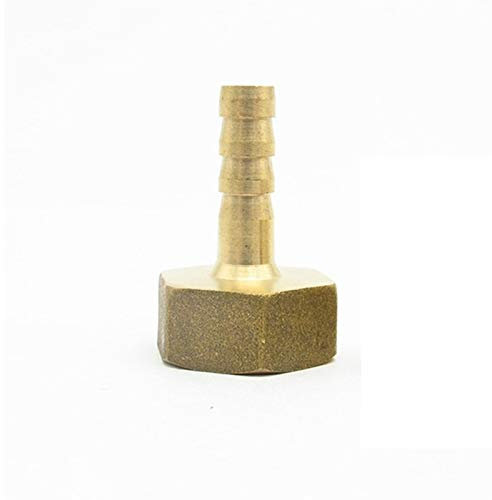 JINchao-Messing Schlauchtülle 1/8 1/4 3/8 1/2 3/4 1 Female BSP Schlauchkupplung Messing Rohrverschraubung, 4 mm 6 mm 8 mm 10 mm 12 mm 14 mm 16 mm 19 mm 25 mm 32 mm, 2PC , Armaturen reparieren