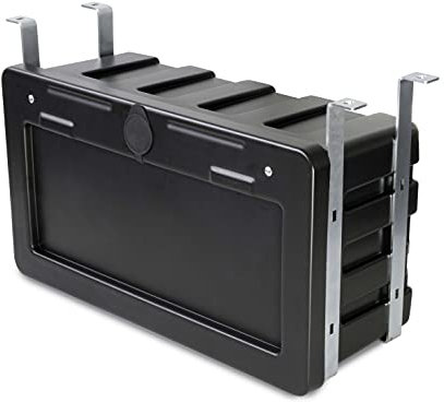 Roweko Staukasten Typ-28 Werkzeugkasten Staukiste Truckbox aus Kunststoff B 845 x H 465 x T 340 mm LKW Expeditionsfahrzeug Wohnmobil mit Halterung