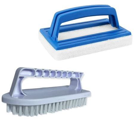 Evospa Hot Tub Cleaning Kit Brush Set, Pool Brush, Scrubbing Pad