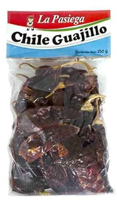 Chile guajillo seco 250 g auténtico de México, picante moderado y aroma dulce para salsas rojas, adobos, moles y guisos