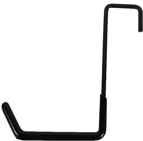 Hemobllo Ganci a S Grandi Per Impieghi Gravosi in Acciaio Zincato Nero, Ganci Da Parete Per Appendere Scale, Biciclette E Appendiabiti, Facili Da Installare E Resistenti Alla Ruggine