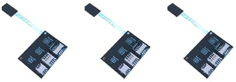 Janasiba 3X 2730 Convertisseur D'Outils D'Activation Nano SIM Externe en Extension de Carte à Puce IC 4In1 pour Kit D'Adaptateur de Carte SIM