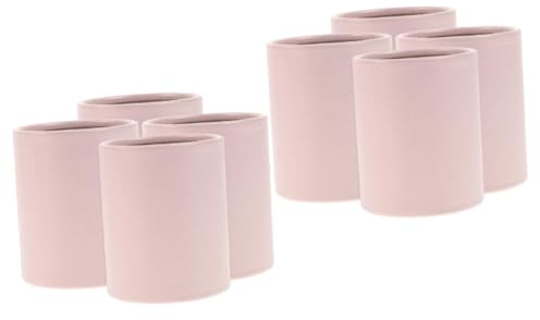 DIYEAH 2 Set di Eleganti Scatole Rotonde Cilindriche in Cartone per Fiori Decorazioni per Confezioni 4 Pezzi * 2