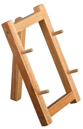 Fenteer Soporte para Cuchillos de Cocina, Soporte de Madera para exhibición de Cuchillos, Estante japonés para Cuchillos de salmón con para
