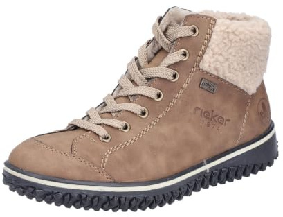 Rieker Mujer Zapatillas Z4243, señora Zapatillas Bajas,Repelente,riekerTEX