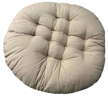 ＡＷＨＡＯ Cojín para Silla Colgante, cojín para Asiento de Exterior, para Silla Columpio Multiusos para Interior y Exterior, Caqui