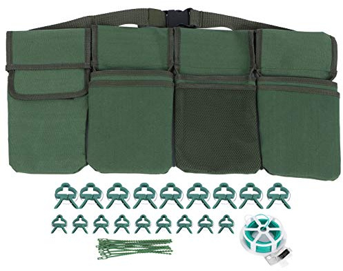 Outils de Jardinage Set Green Taist Sac Plant Support Clips Kit pour Le Travail de Jardin Professionnel