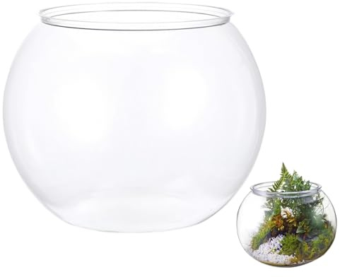 Liten Fisk Skål Utrymmesbesparande Akvarium Tillbehör | Genomskinlig Bubbla Kruka Fiskburk För Bordets Mittpunkt Fest Dekorationer Evenemang Inomhus