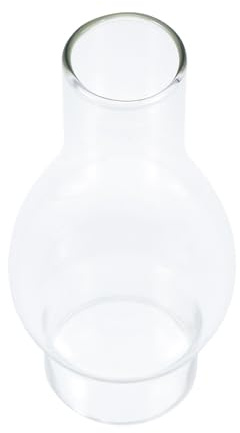 Alipis Paralume in Vetro Decorativo Retrò per Lampade a Cherosene e Candele Copertura Artigianale Resistente alla Polvere Accessorio Ornamentale per Illuminazione e Ambientazione Casa