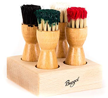 Burgol Bürstencaddy-Set inkl. 4 Tiegelbürsten