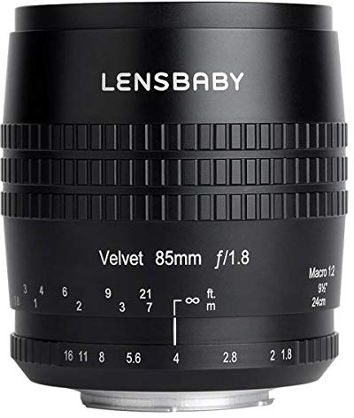 Lensbaby - Velvet 85 - für Fuji X - Weich und samtig - Perfekt für Makro und Porträts - Glüheffekt