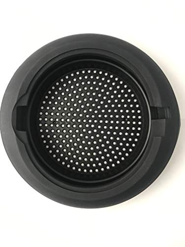 SENYA panier vapeur pliable en silicone 2L, compatible avec le Blender Cook & Ice Version 3, Noir