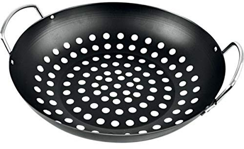 Best of BBQ Grillkorb Grillschale für Gemüse Fleisch 28,5 cm Grillen und Garen