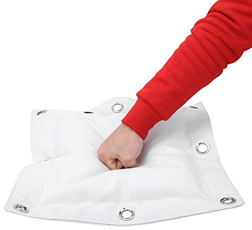 Alomejor Wall Mounted Punching Bag,Adjustable Zipper Access,Compact Empty Sand Bag for Martial Arts Training Home Gym Fitness Enthusiasts Boxing Practice Cardio Workout
