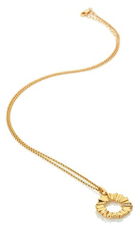 Hot Diamonds Damen-Collier Silber vergoldet HD X JJ Believe Small DP841