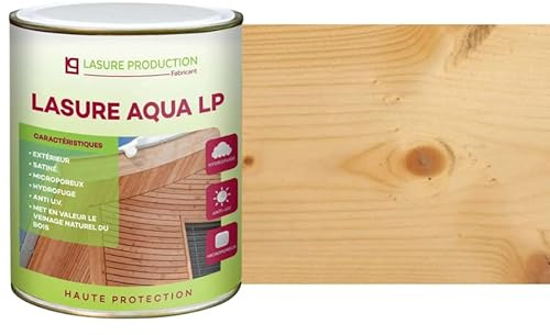 LASURE À L'EAU AQUA LP-Incolore-Bidon de 5 l