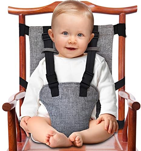 Baby Chair Safety Seats with Straps High Chair Harness Seat Toddler Travel high Chair seat Travel Booster Seat highchair Harness Portable Seat Strap for Travel/Home/Restaurants/Shopping